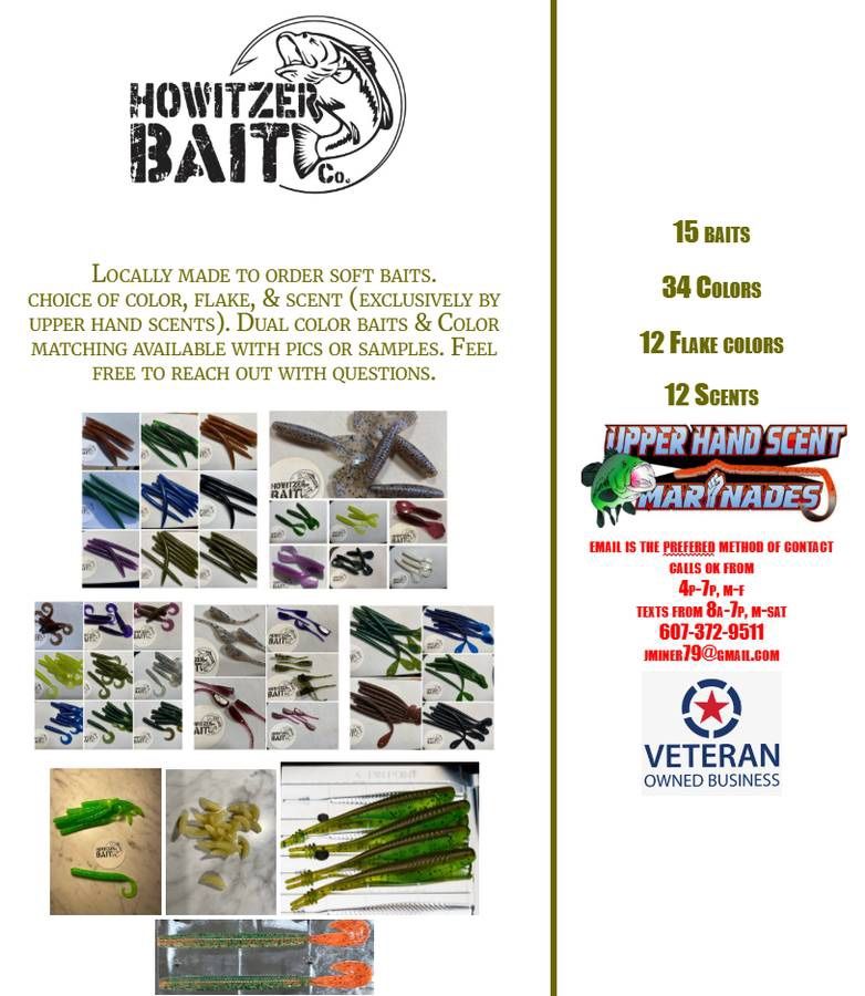 Handmade Soft baits $4