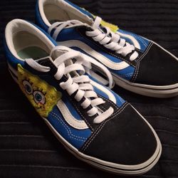 Vans , SpongeBob Men Size 8 Women 9.5