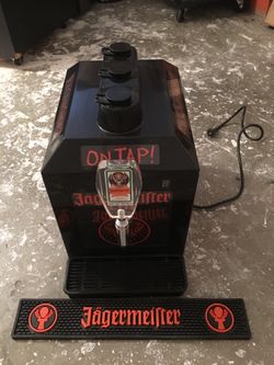 Brand New Jagermeister 3 bottle Tap Machine
