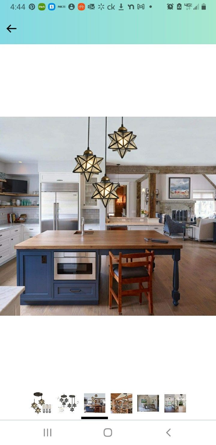Moravian Star LED Pendant Light Chandelier NEW!