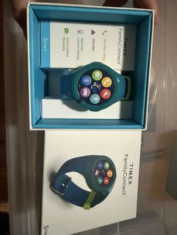 Timex Family Connect Space Blue Buckle Smart Watch (metro By T-mobile )