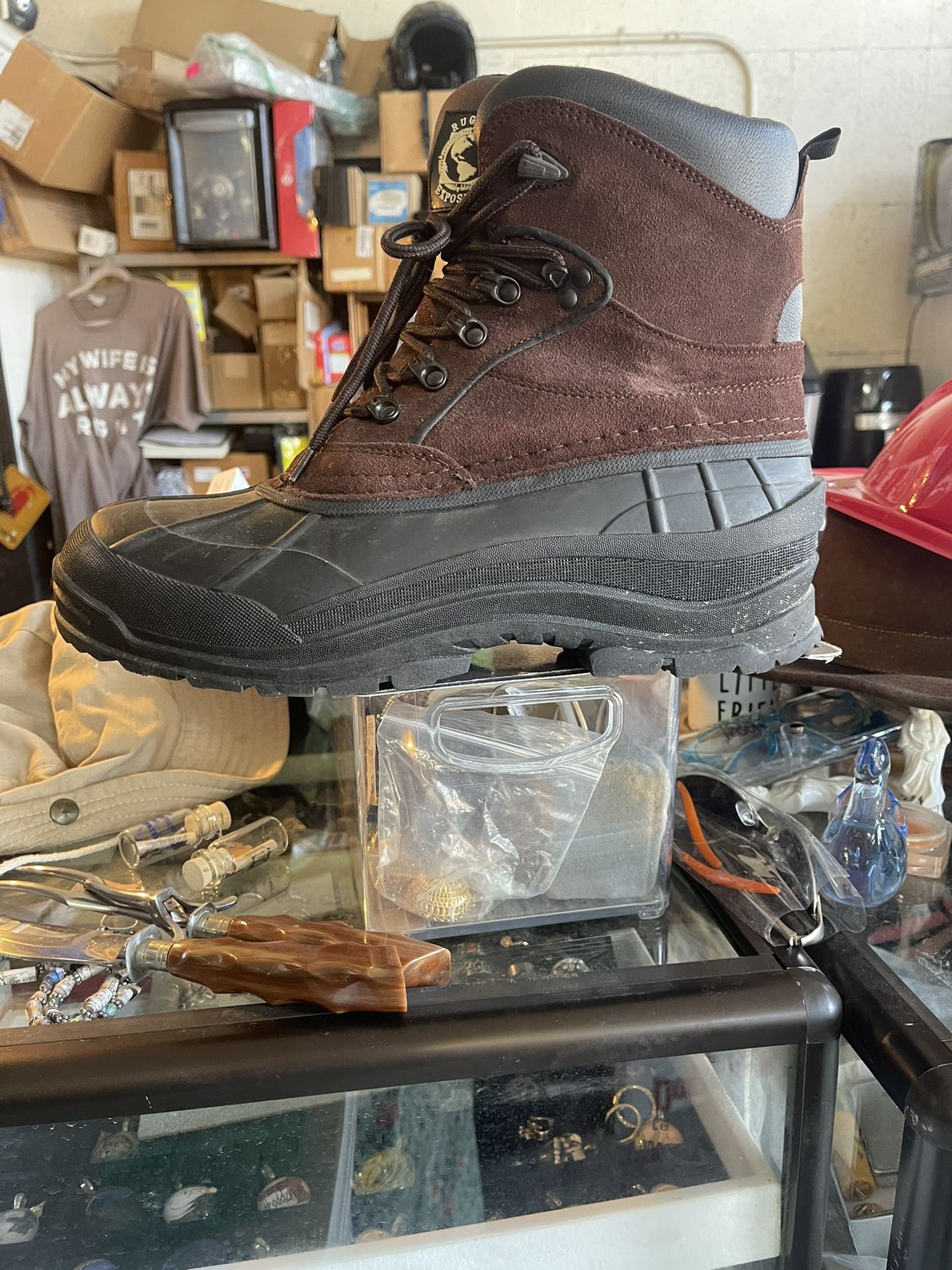 Mens Size 11 Brand New Boots Rugged Exposer Mammoth Leather Boots