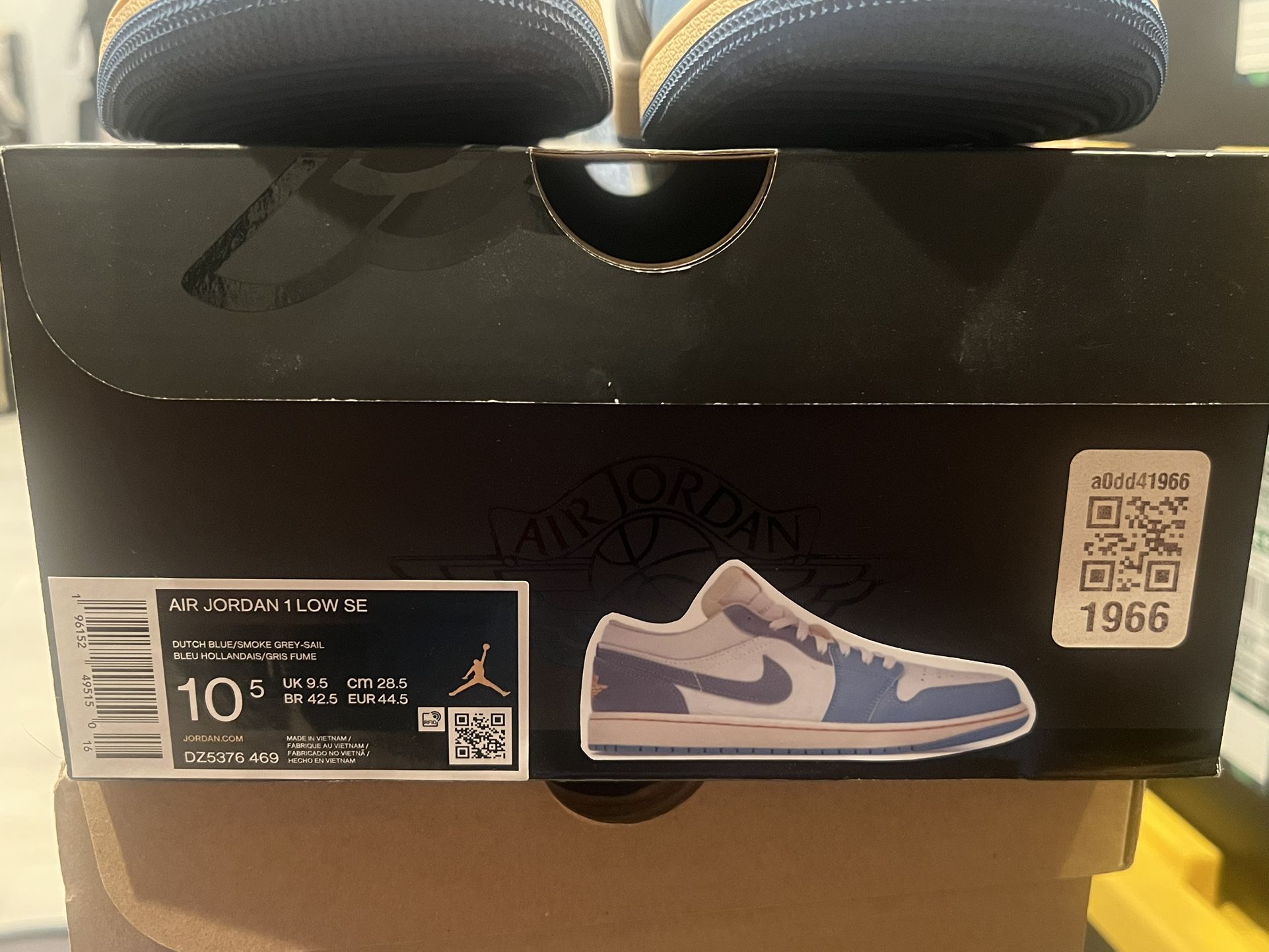 Air Jordan 1 Low Vintage UNC Grey