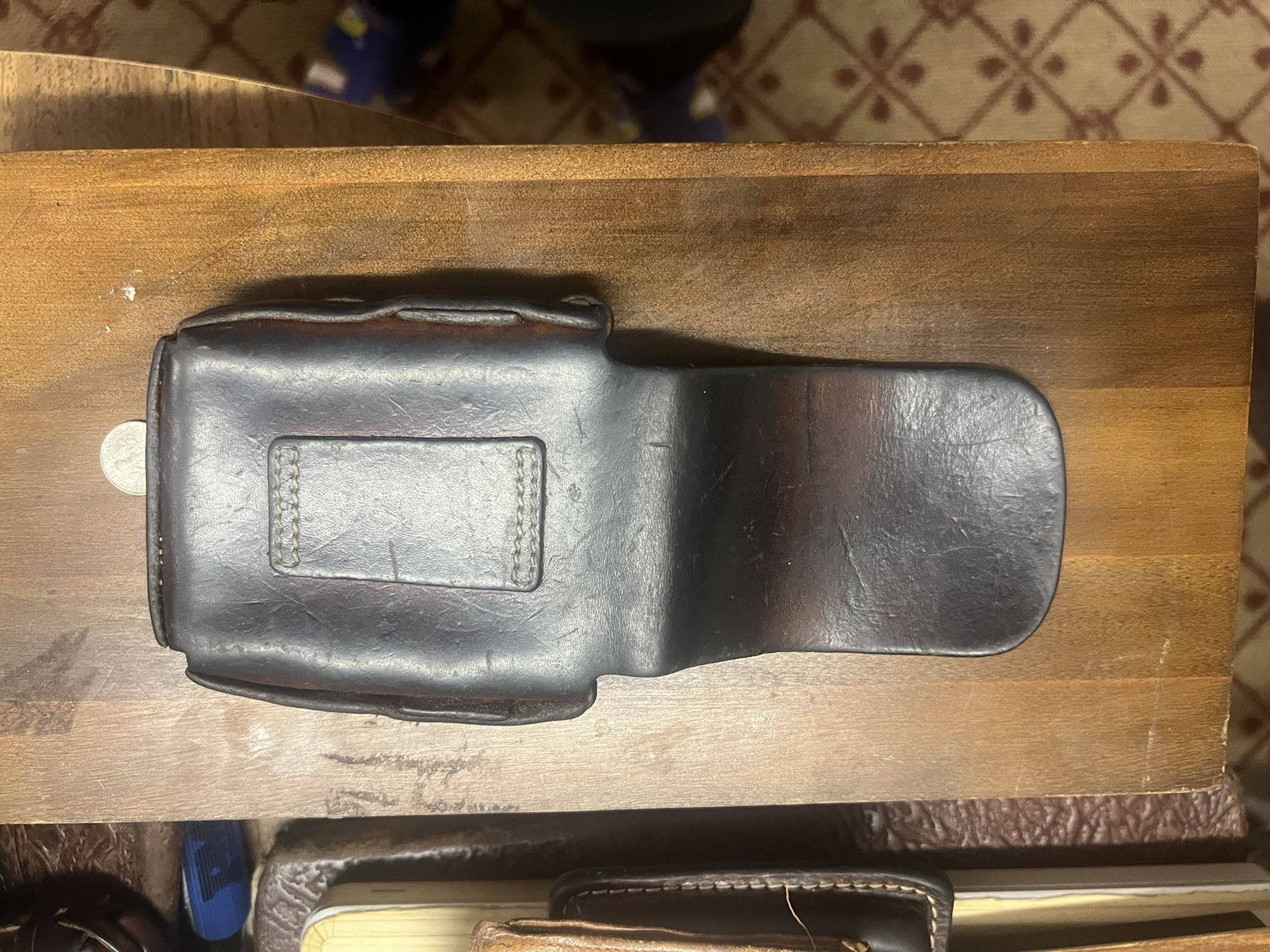 Vintage Leather Cigarette Case - Wallet