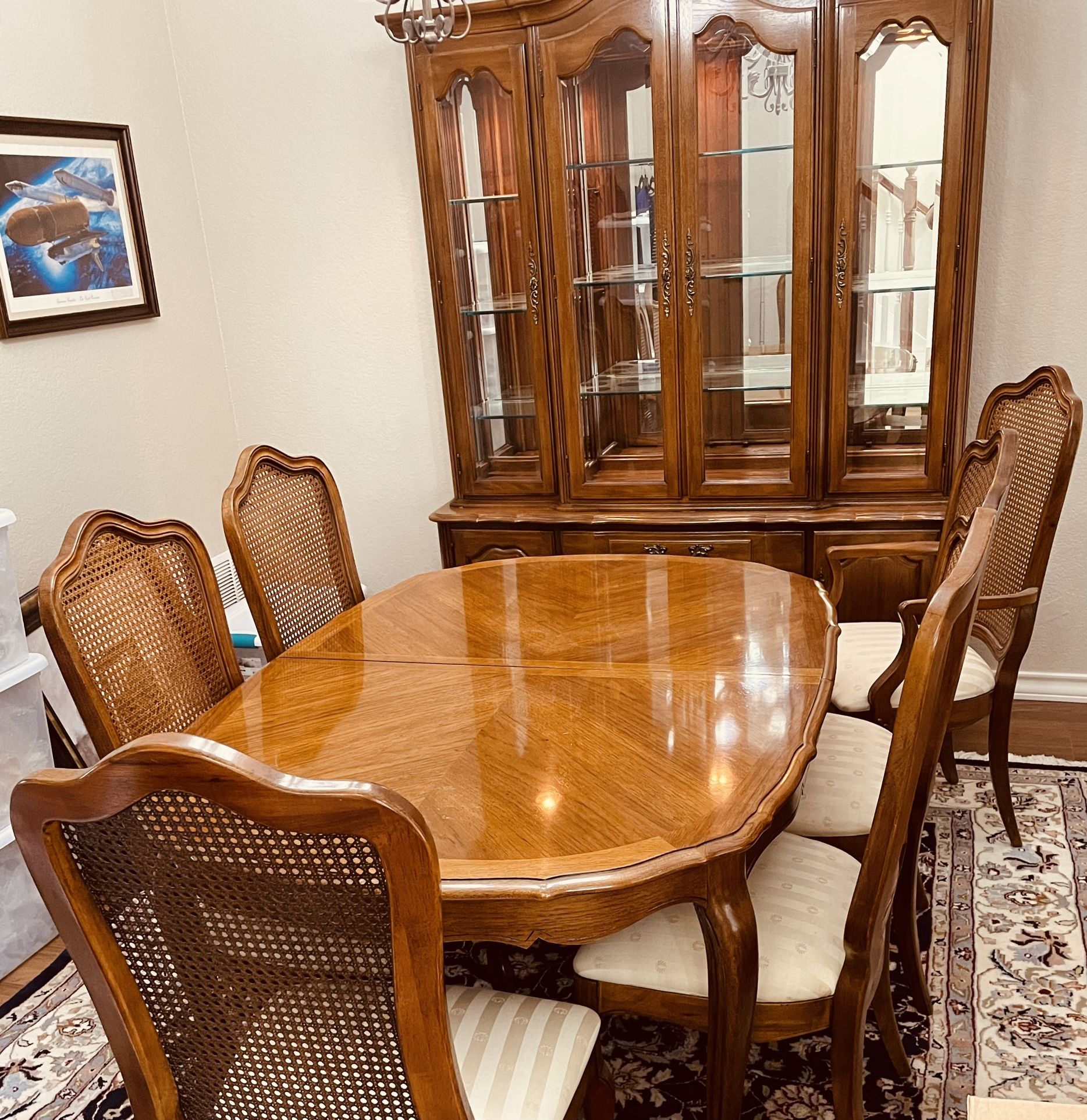Vintage thomasville deals dining room set