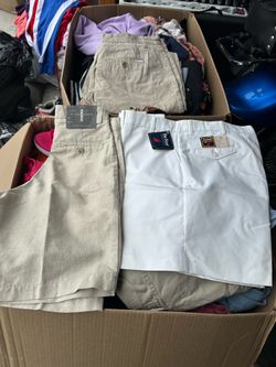 3 boxes of clothes more 200 pieces