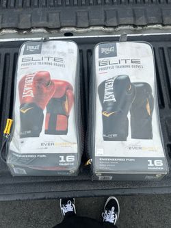 Boxing gloves used 2 times