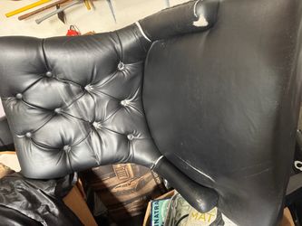 Dining chair w/ broken leg