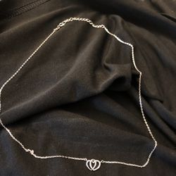925 Silver Heart Necklace 