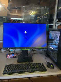 Omen 30L desktop GT13-0xxx GAMING COMPUTER  AMD Ryzen 7 3700X 8-Core Processor 3593 Mhz 16GB RAM  256GB SSD + 1TB HARD DRIVE  Windows 11 pro NO TRADES