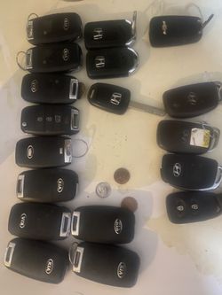 Key fobs from various different makes of cars!!