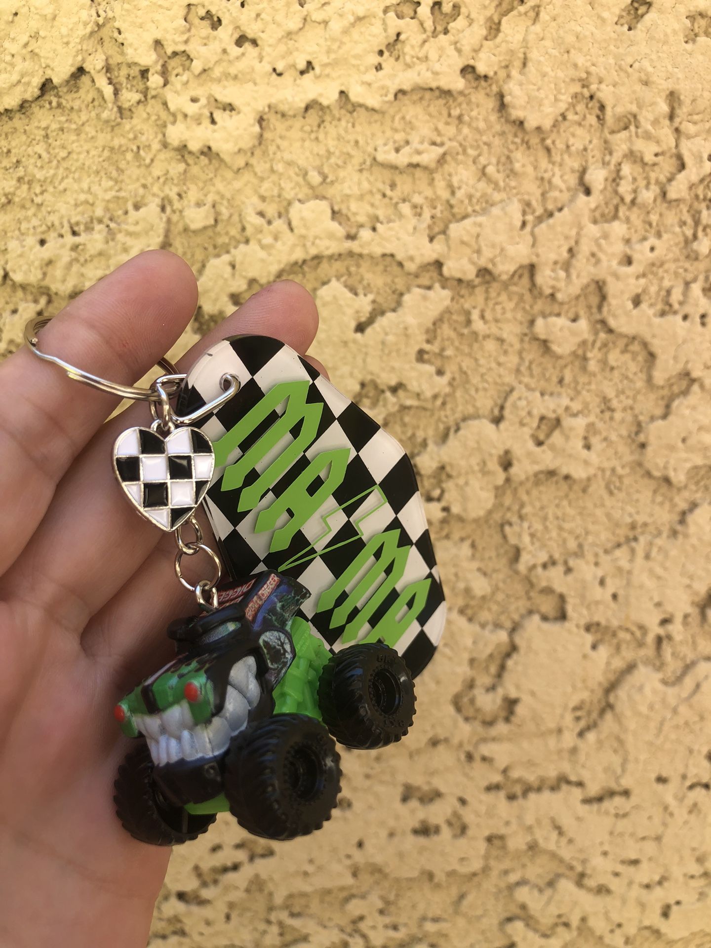 Monster Truck Keychain