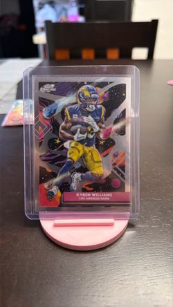 Kyren Williams Topps Chrome LA Rams Football Card