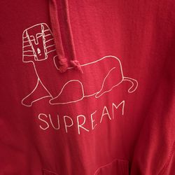 Supreme “Supream”  SS13 Mark Gonzalez Sphinx Hooded Sweatshirt Size Medium