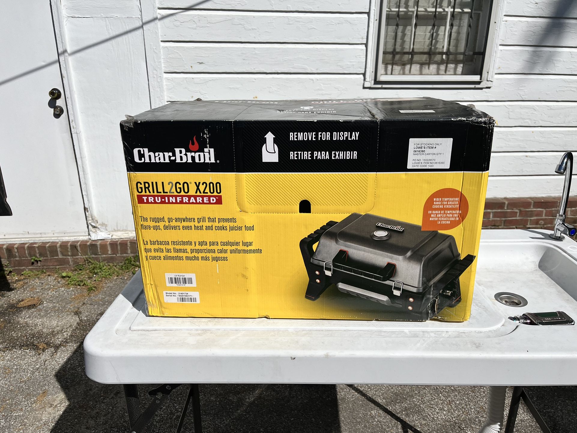 Charbroil Tabletop Propane Grill