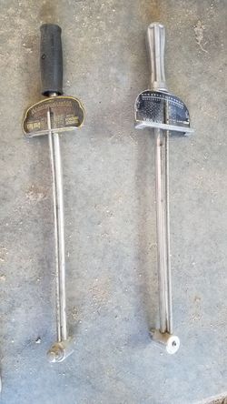 Two torgue wrenches
