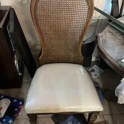 FREE Dining Table Chairs - Great Seat Condition, Set Of 4. 