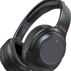 E11 Hybrid Active Noise Cancelling Bluetooth Headphones,Over Ear Wireless Headphones Noise Cancelling with Deep Bass,60H Playtime,Hi-Res Audio Wireles