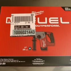 Milwaukee M18 Fuel 1” SDS Plus Rotary Hammer