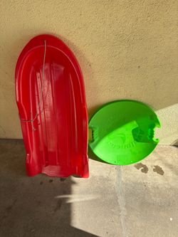 Snow sled & dish