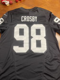 NIKE RAIDERS VAPOR FUSE JERSEY LARGE 