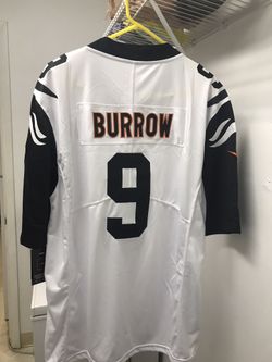 Youth Cincinnati Bengals Joe Burrow Color Rush Jerseys Message For