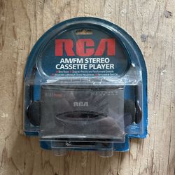 Vintage RCA cassette Player With Am/Fm $39
