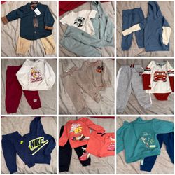 160 Individual Items of 24-2T Toddler Boy Clothes (Read Description)