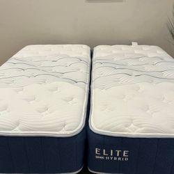 Bear Elite Hybrid Split King Mattress (Firm)