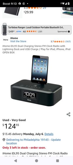 Brand New ihome id95 new in box $90