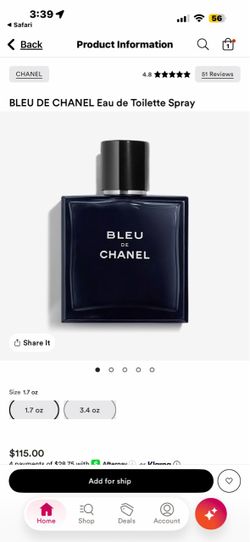 BLEU DE CHANEL SPRAY