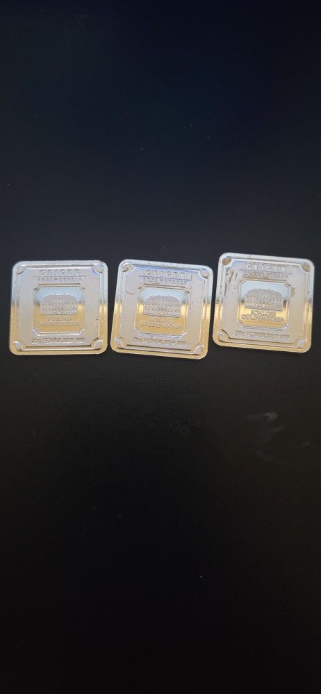 3--20 Gram Geigers