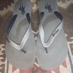 Rubber flip-flop sandals by Polo Ralph Lauren 11-12