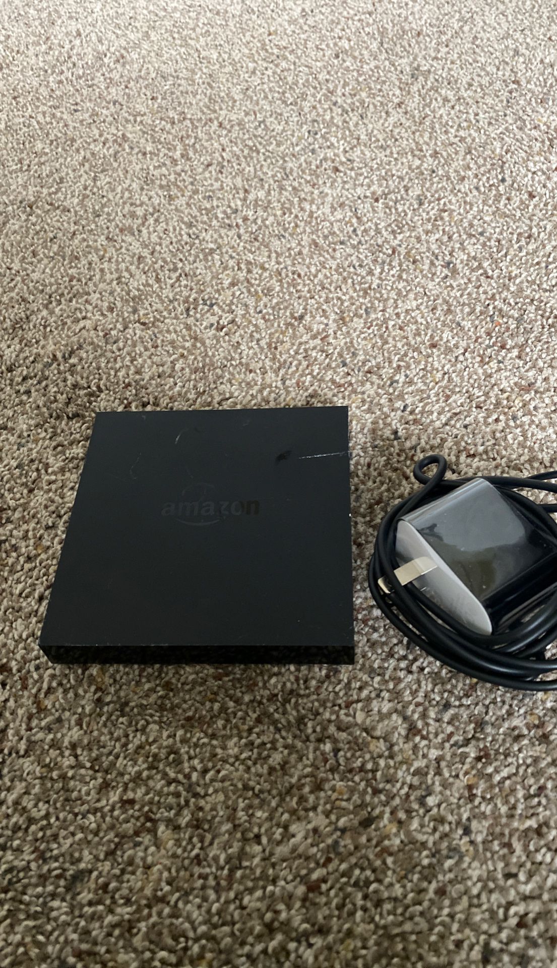 Amazon FireTV second generation with AC adapter and remote.