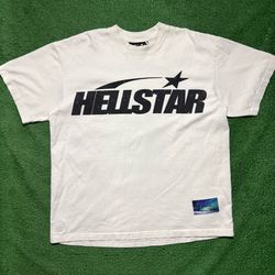 Hellstar Classic T Shirt White X-Large
