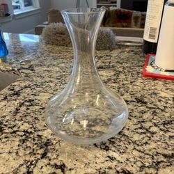 Free Glass Wine Decanter