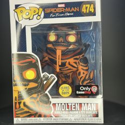 Funko Pop! Vinyl: Marvel - Molten Man (Glow) - GameStop (GS) (Exclusive) #474