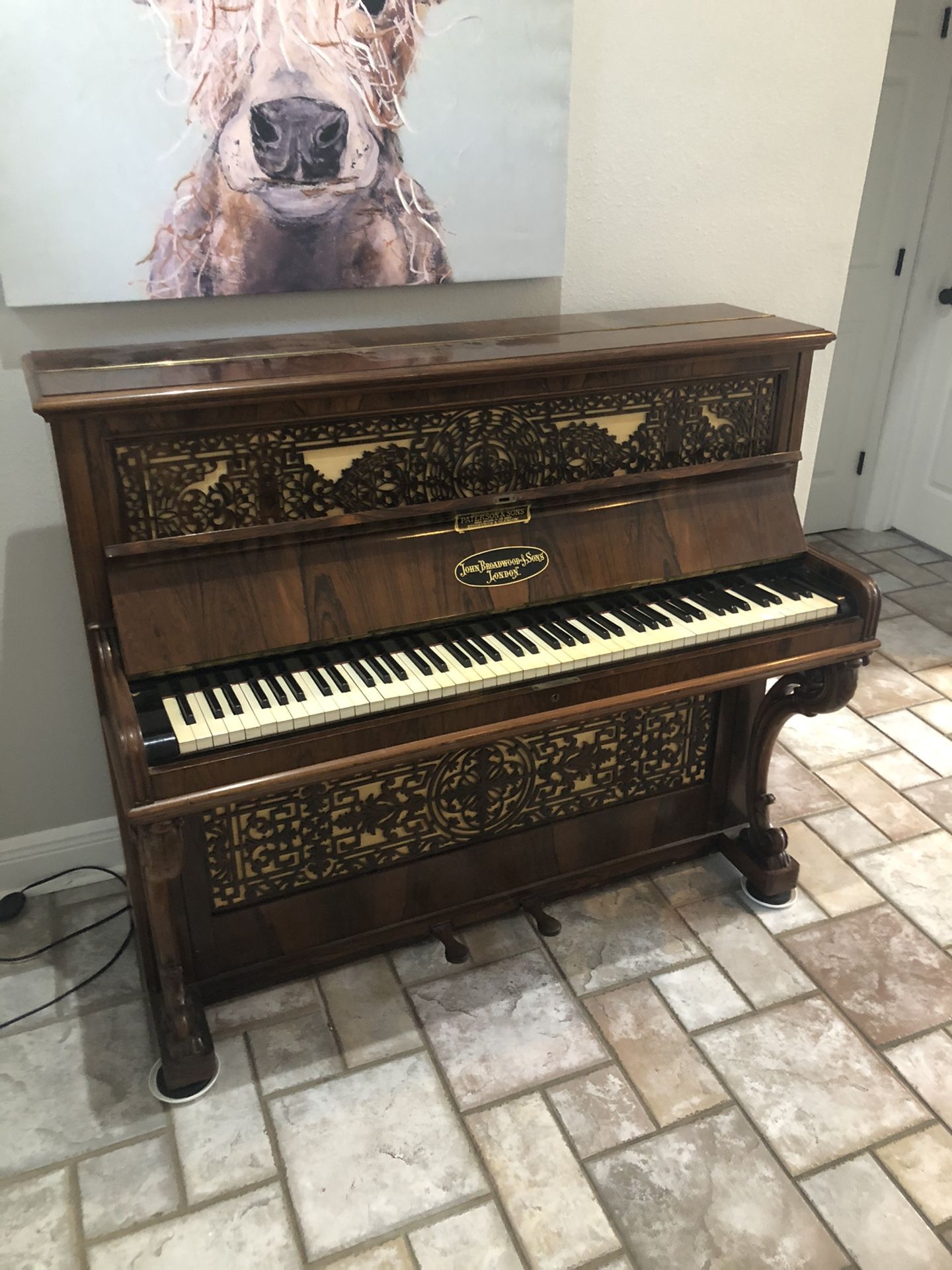 Antique piano