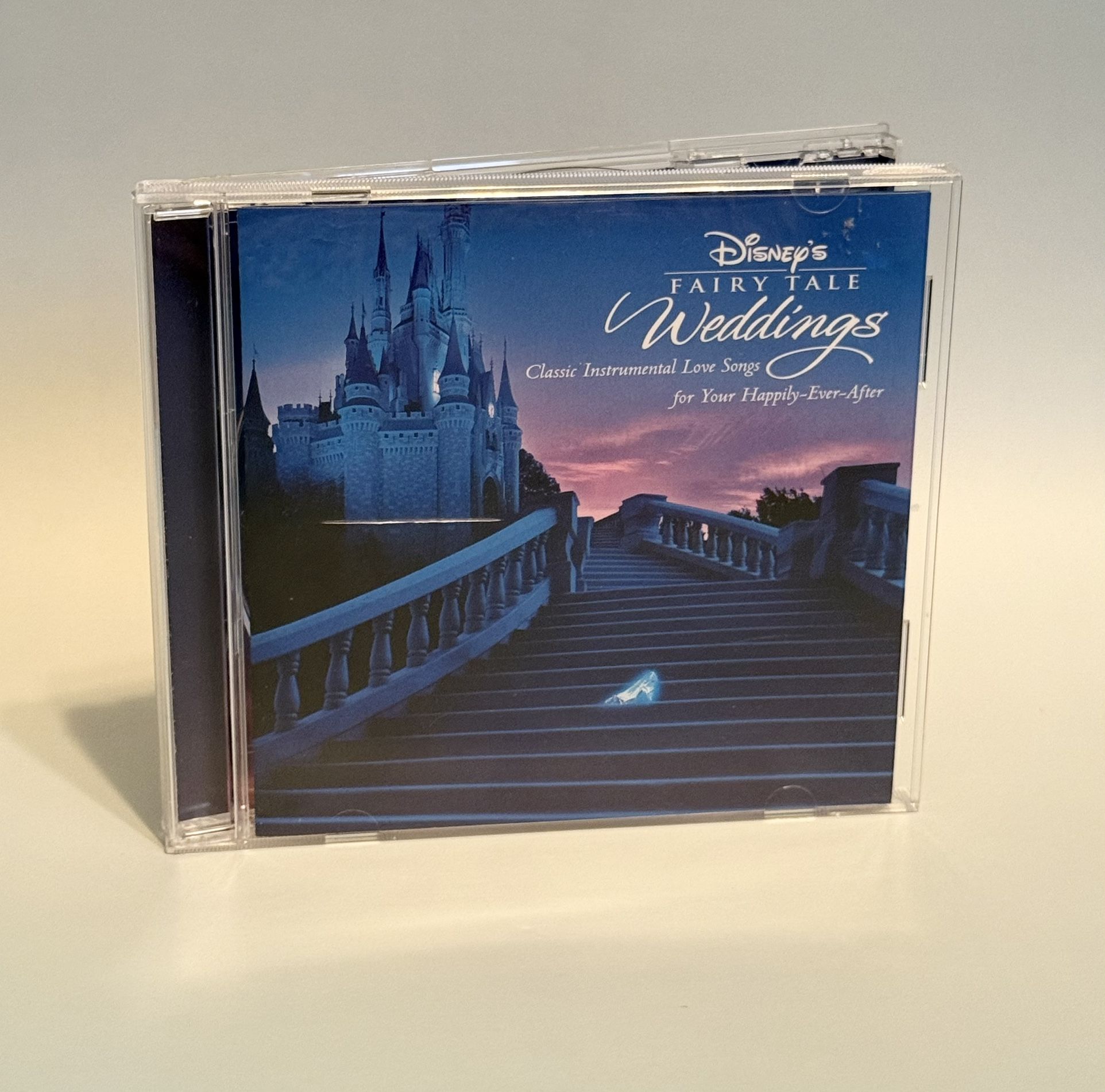 Disney's Fairy Tale Weddings Instrumental CD from Your Favorite Disney Movies. 
