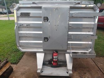 Aluminum semi headboard / headache rack