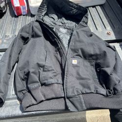 ✅ Brand New Carhartt Washed Duck Insulated Active Jac - Size 3X Loose Fit - Black
