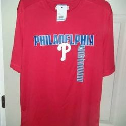 New Phillies Shirt Size large

