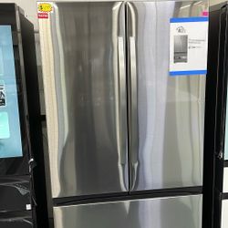 Samsung Refrigerator French Door 3 Doors With Ice Maker 