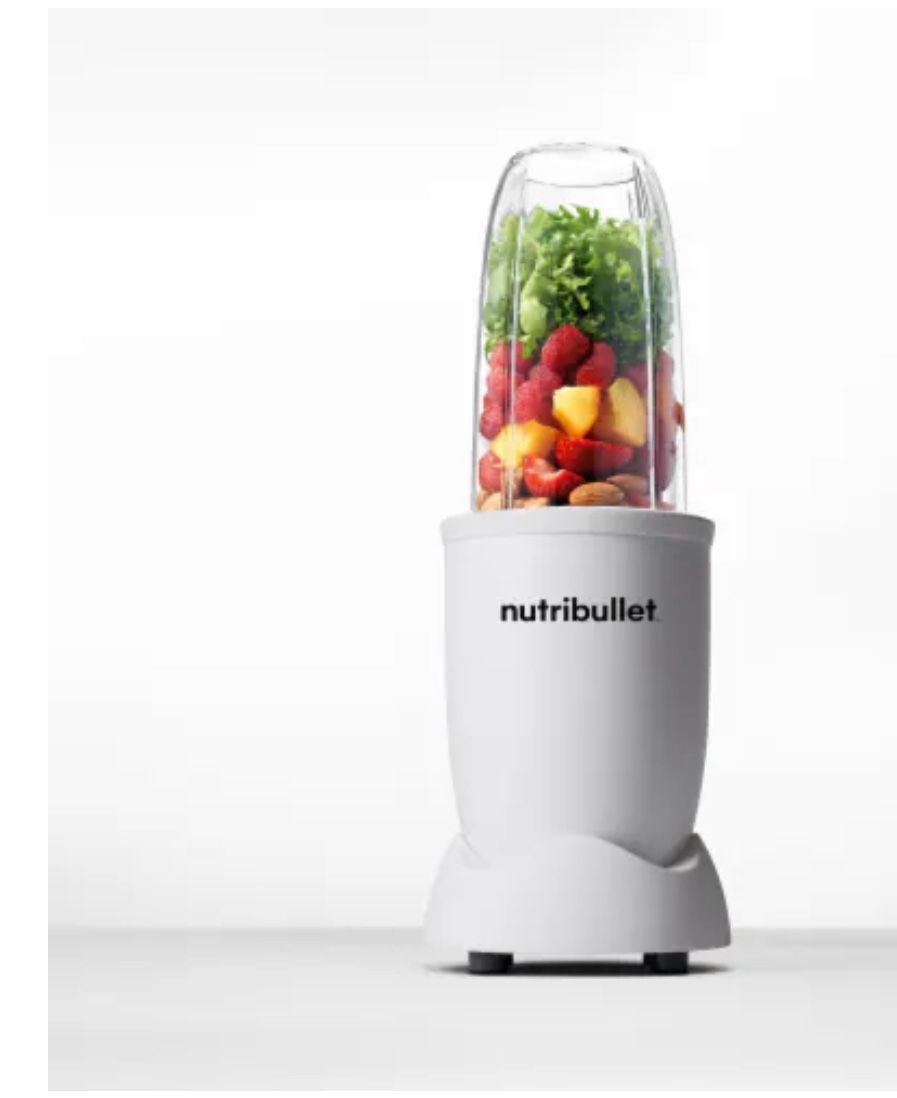 Meet the nutribullet Pro, the quintessential Bullet Blender®. This compact and optimized 900-watt personal blender comes in an array of colors, includ