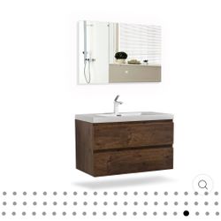 36โ Wall Mount Vanity