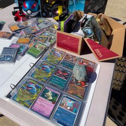Pokemon Cards And Tins