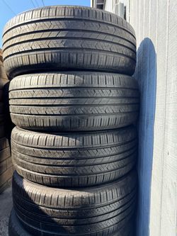 215/50r17 Hankoon tires en excelentes condiciones de vida las 4
