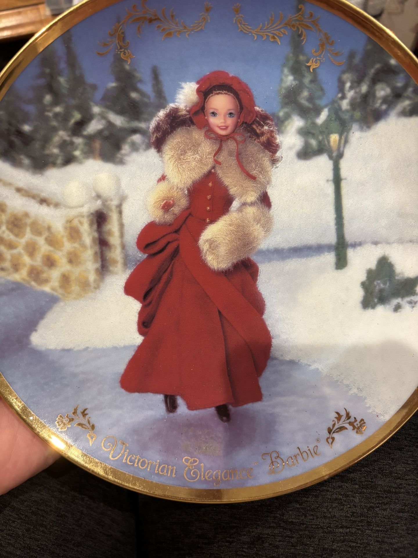 Hallmark Barbie Plate