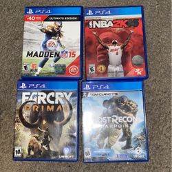 PS4 games