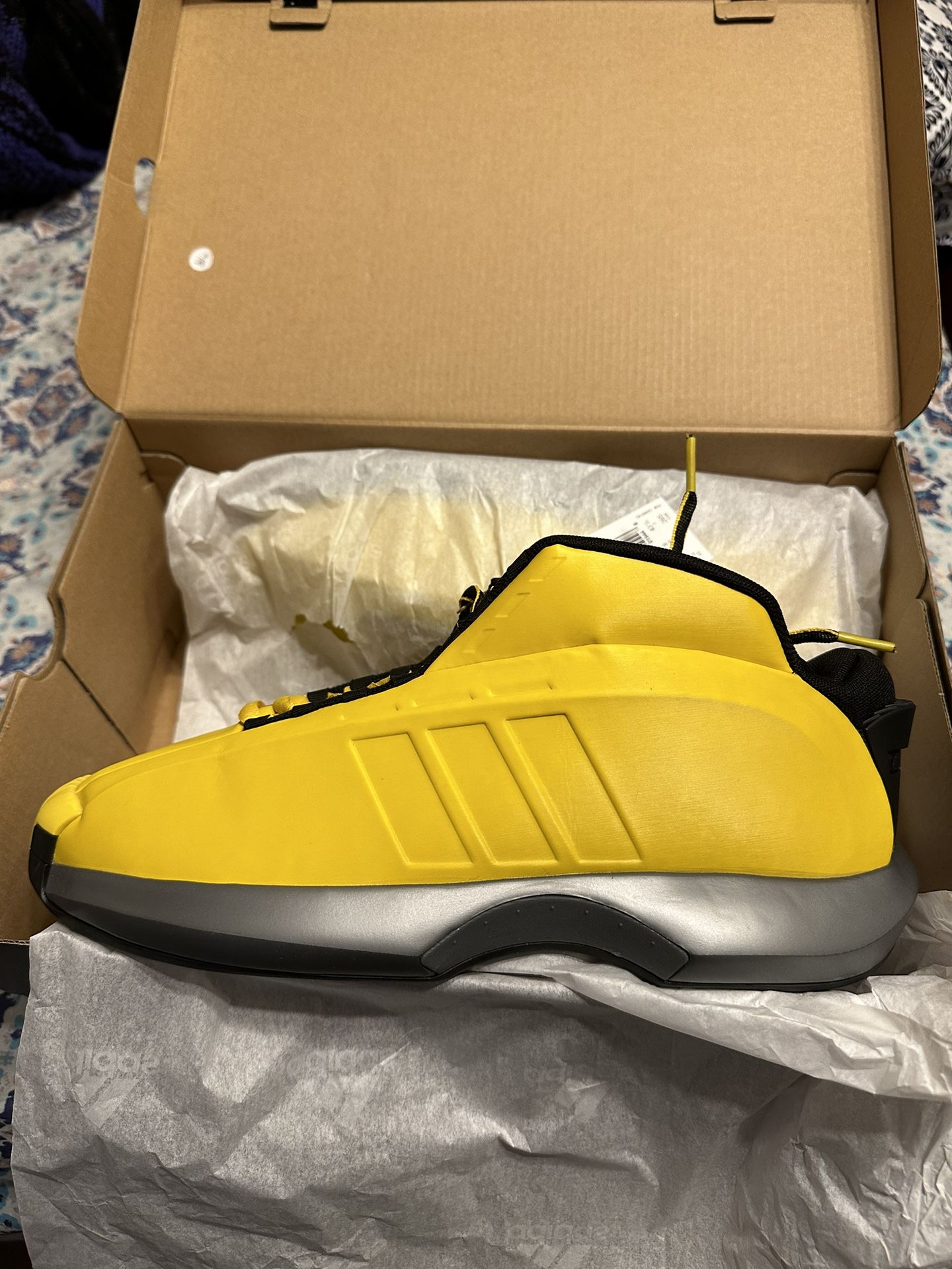 Brand new Adidas Crazy 1 Sunshine ☀️ size 9.5 with Box 